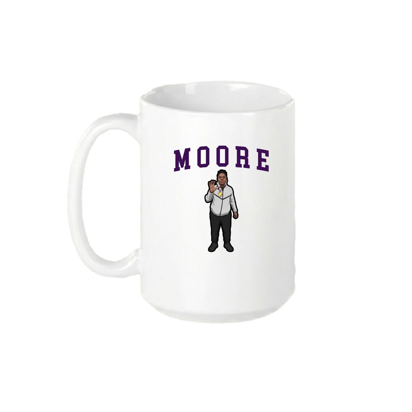 15oz Coffee Mug — Shirsey in White
