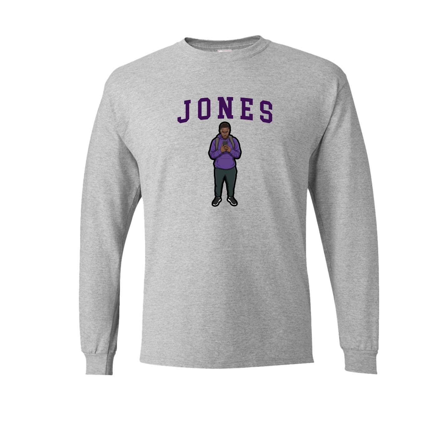 Long Sleeve Tee — Shirsey in Grey