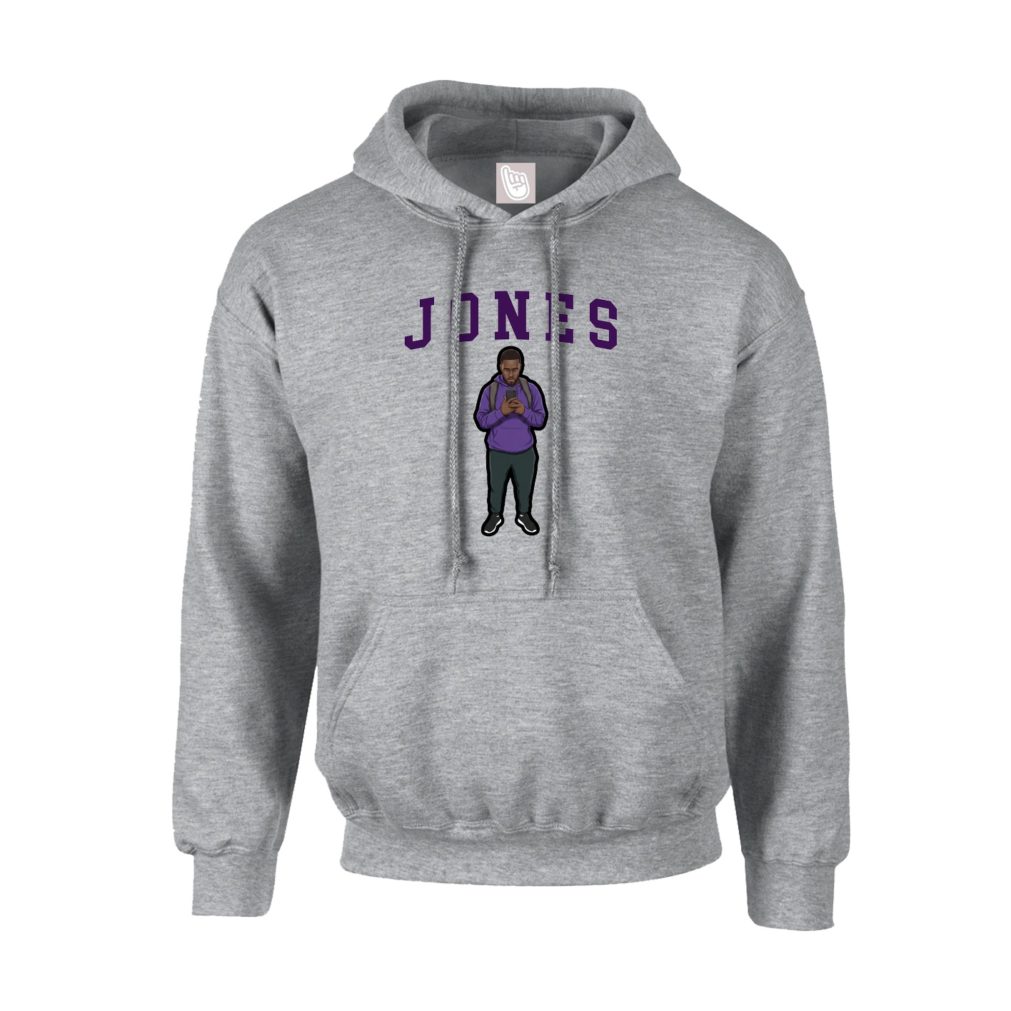 Youth Hoodie — Shirsey in Grey