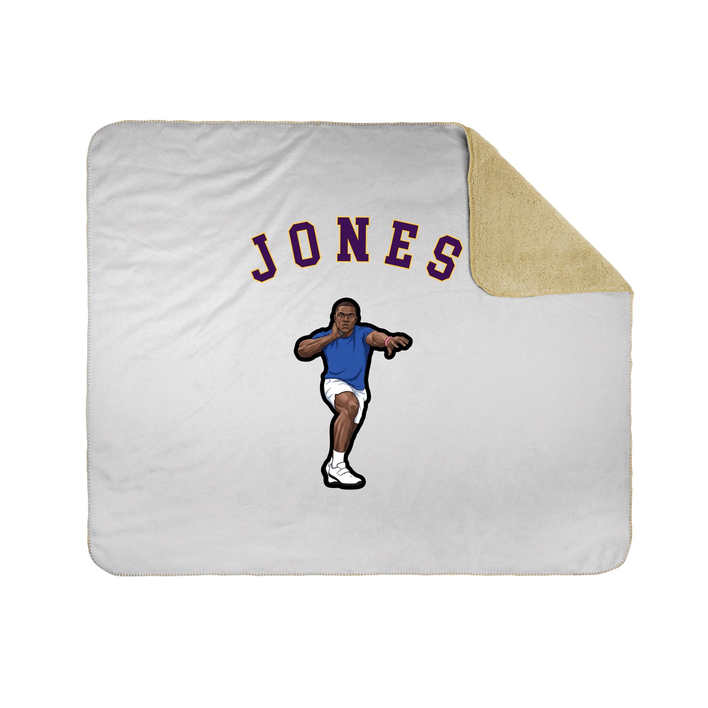 Throw Blanket — Shirsey Arch in White