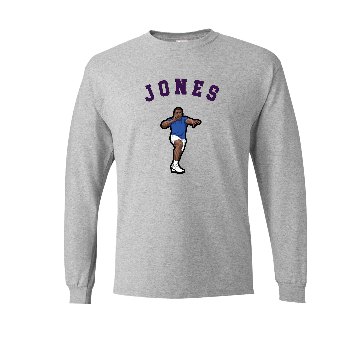 Long Sleeve Tee — Shirsey Arch in Grey