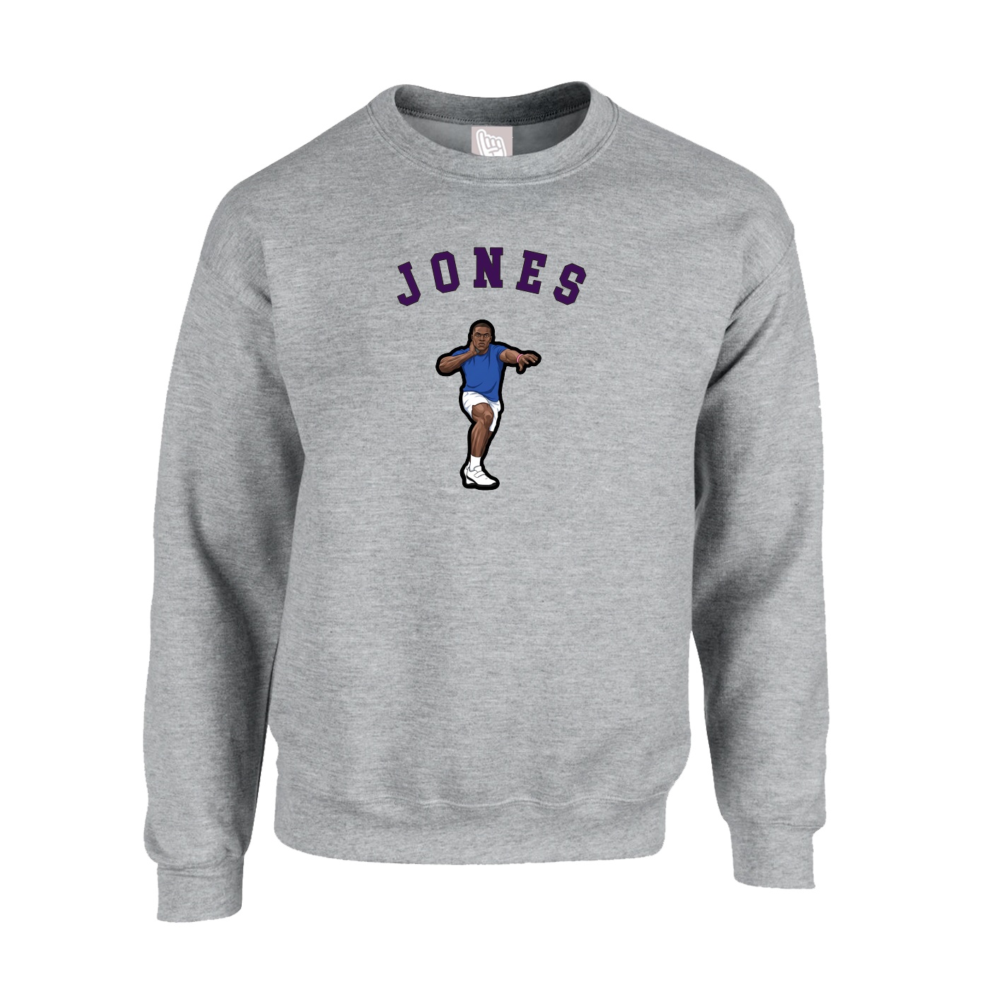 Fleece Crew — Shirsey Arch in Grey