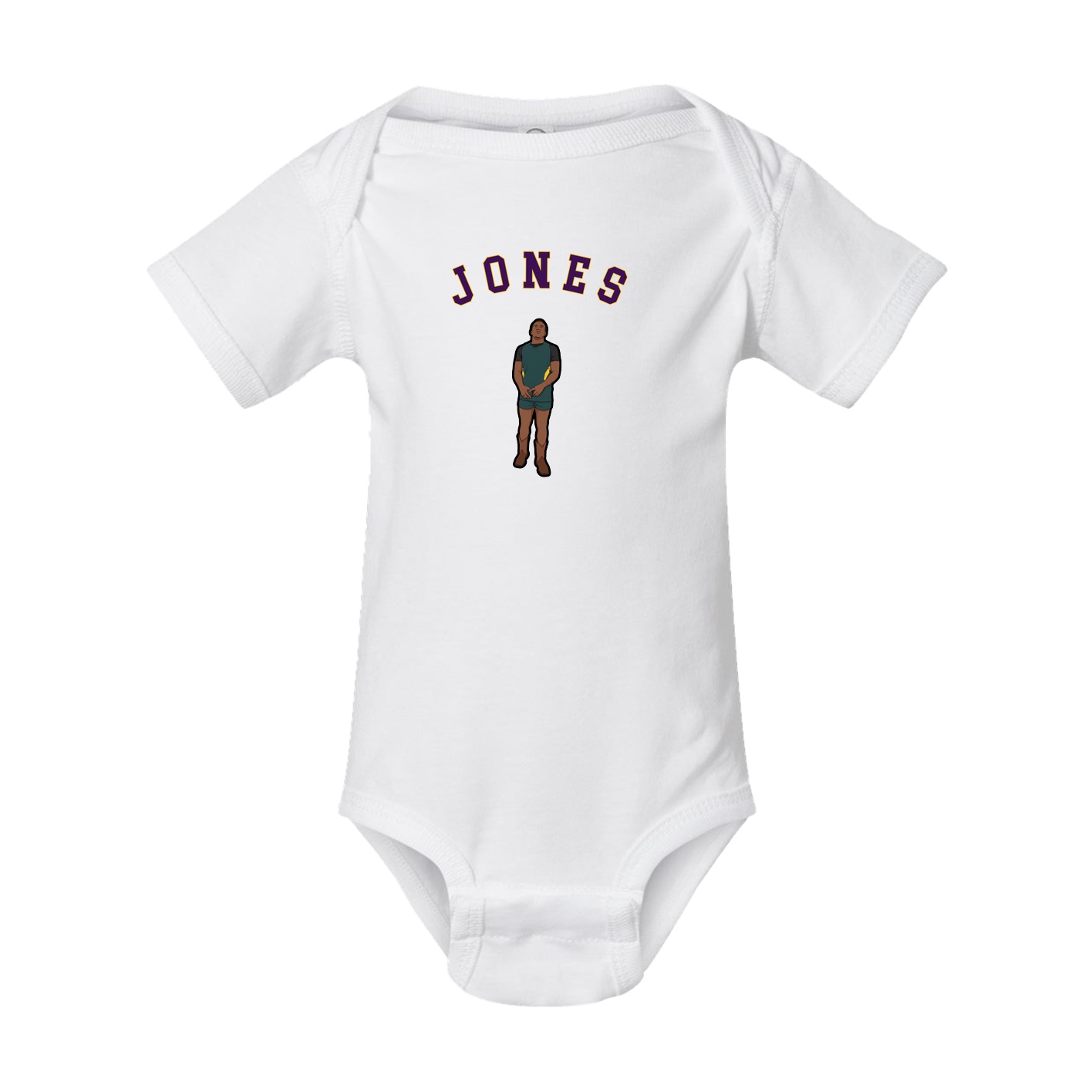 Baby Onesie — Shirsey Arch in White