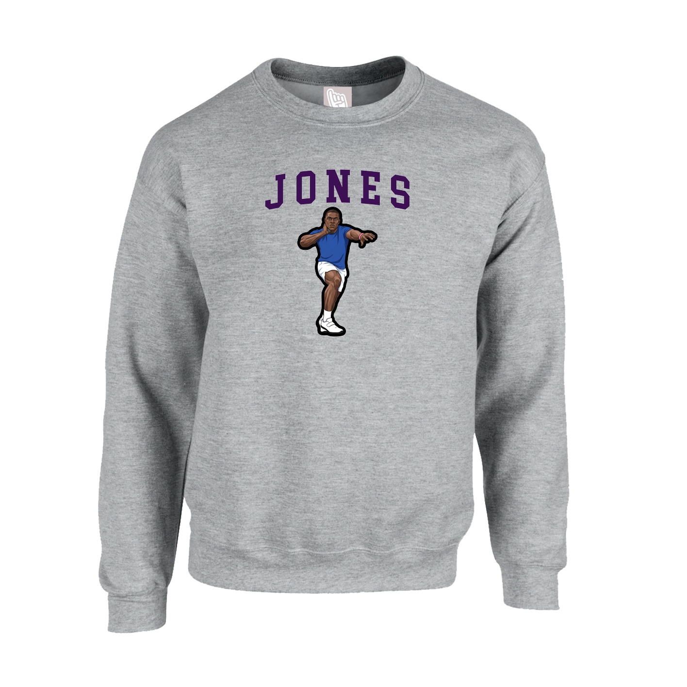 Fleece Crew — Shirsey in Grey
