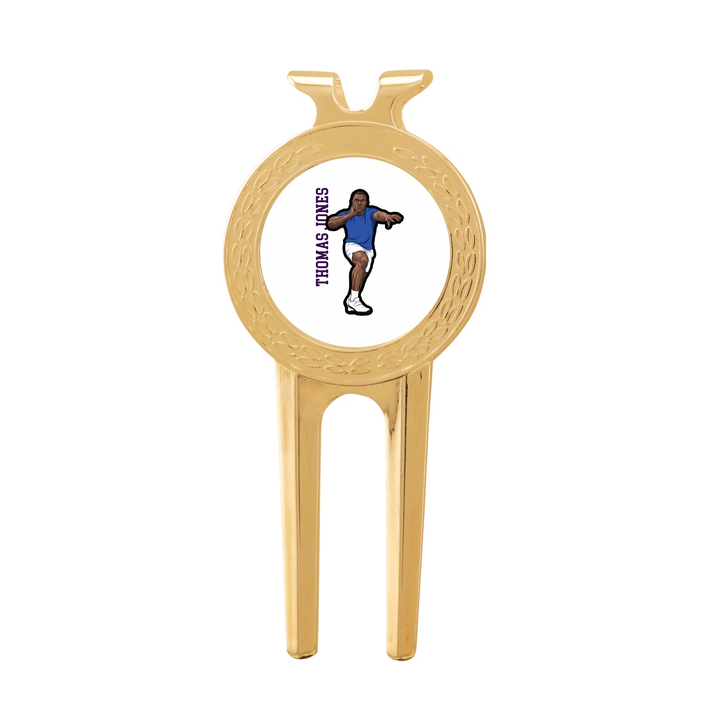 Divot Tool with Ball Marker — Name Vertical in Classic