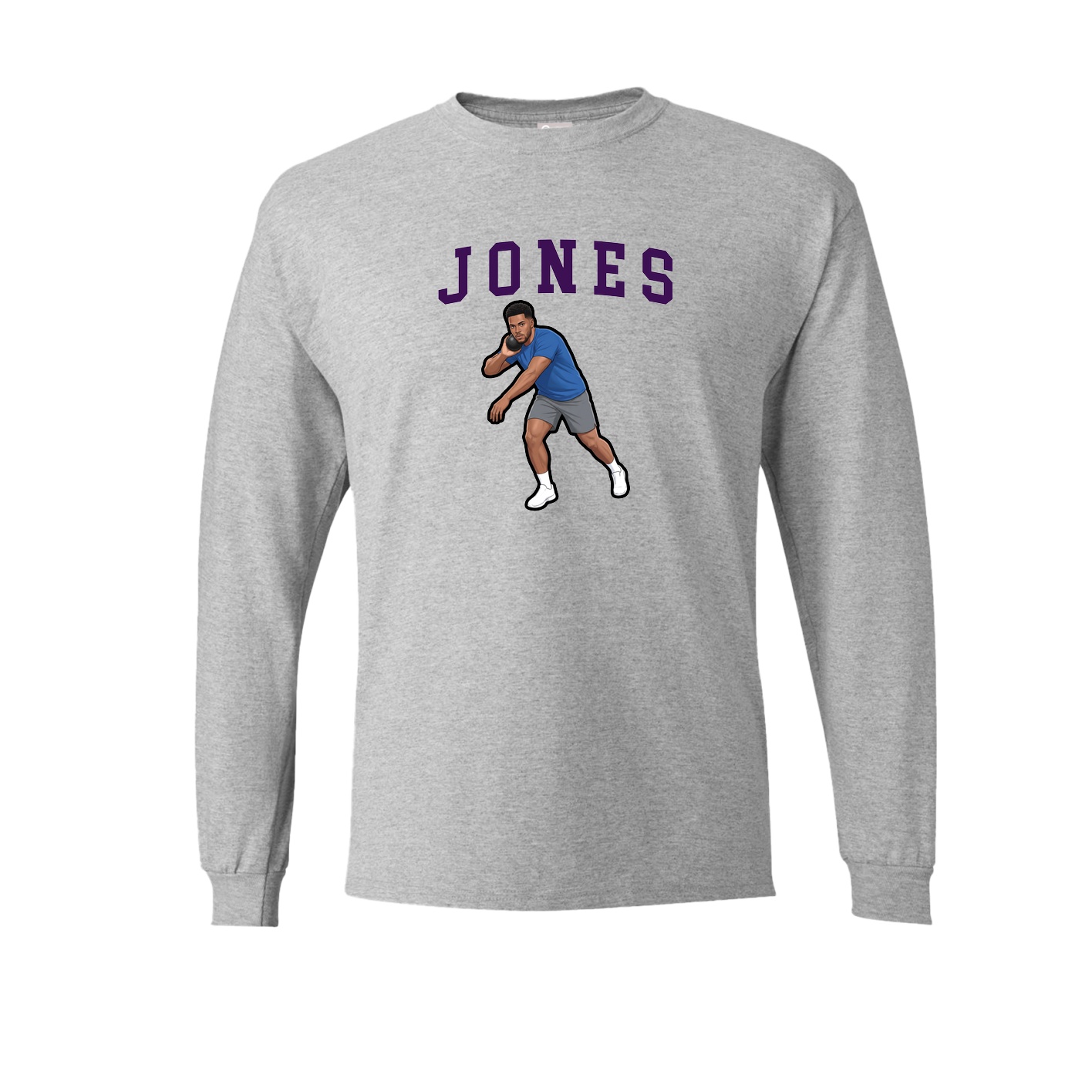 Long Sleeve Tee — Shirsey in Grey