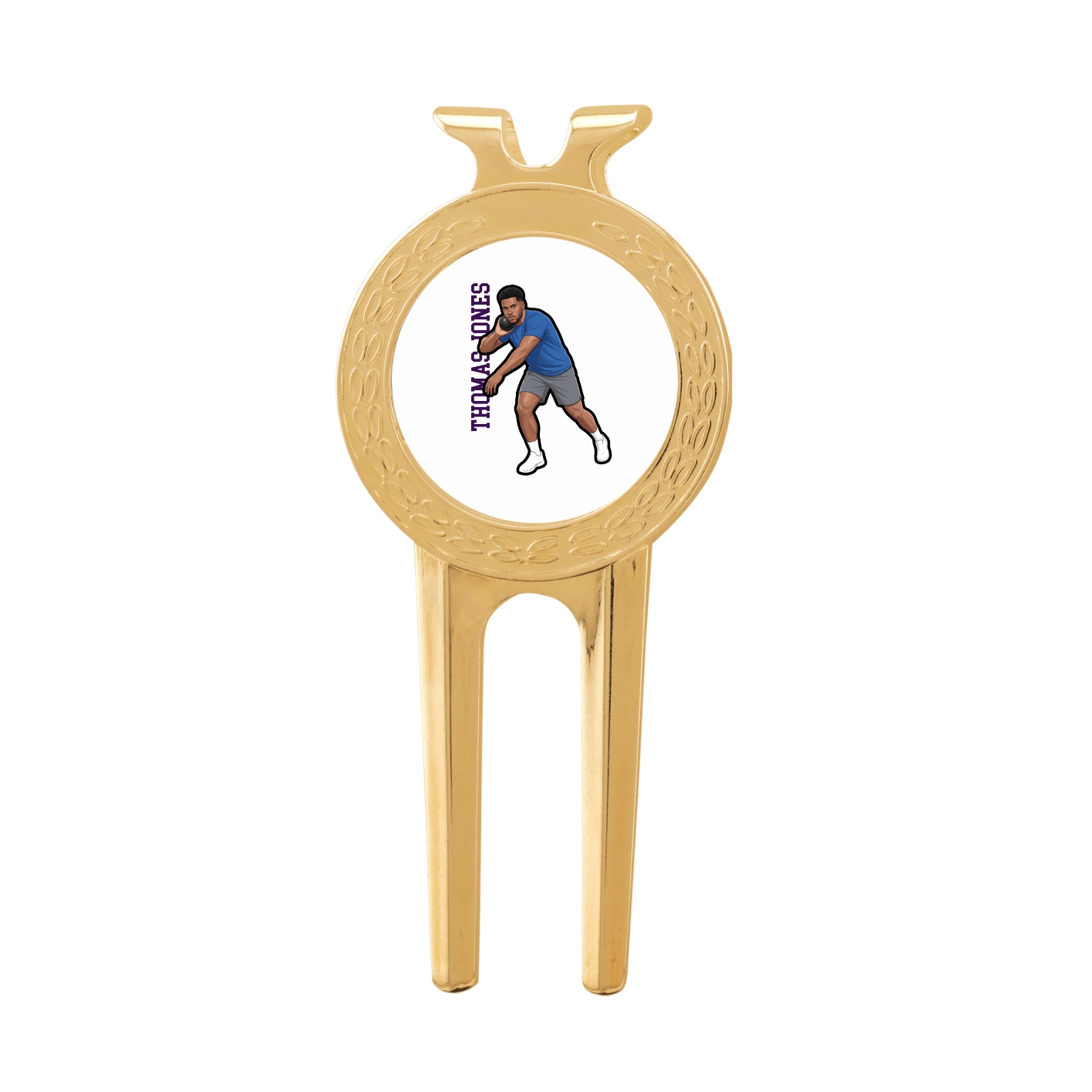 Divot Tool with Ball Marker — Name Vertical in Classic