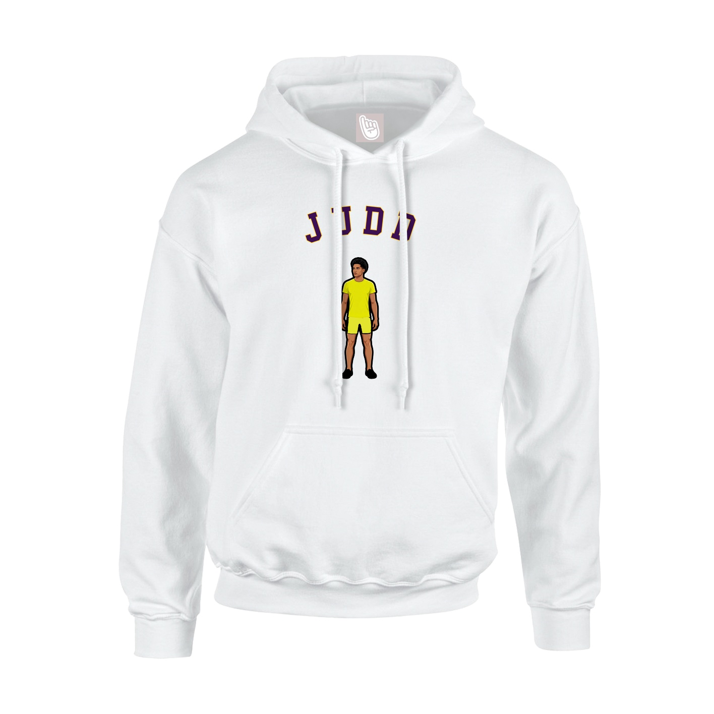 Youth Hoodie — Shirsey Arch in White