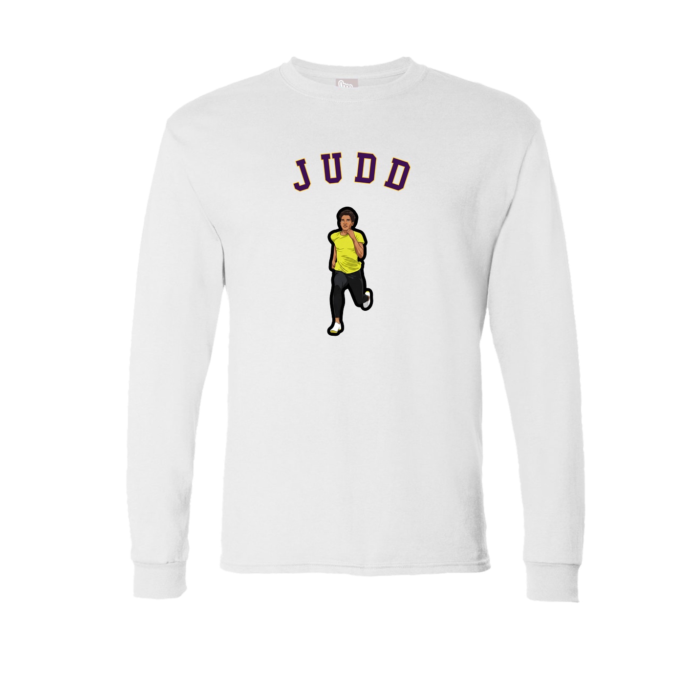 Long Sleeve Tee — Shirsey Arch in White