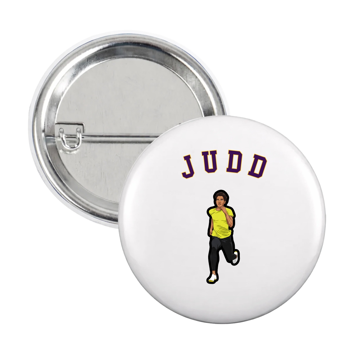 Game Day Button — Shirsey Arch in White