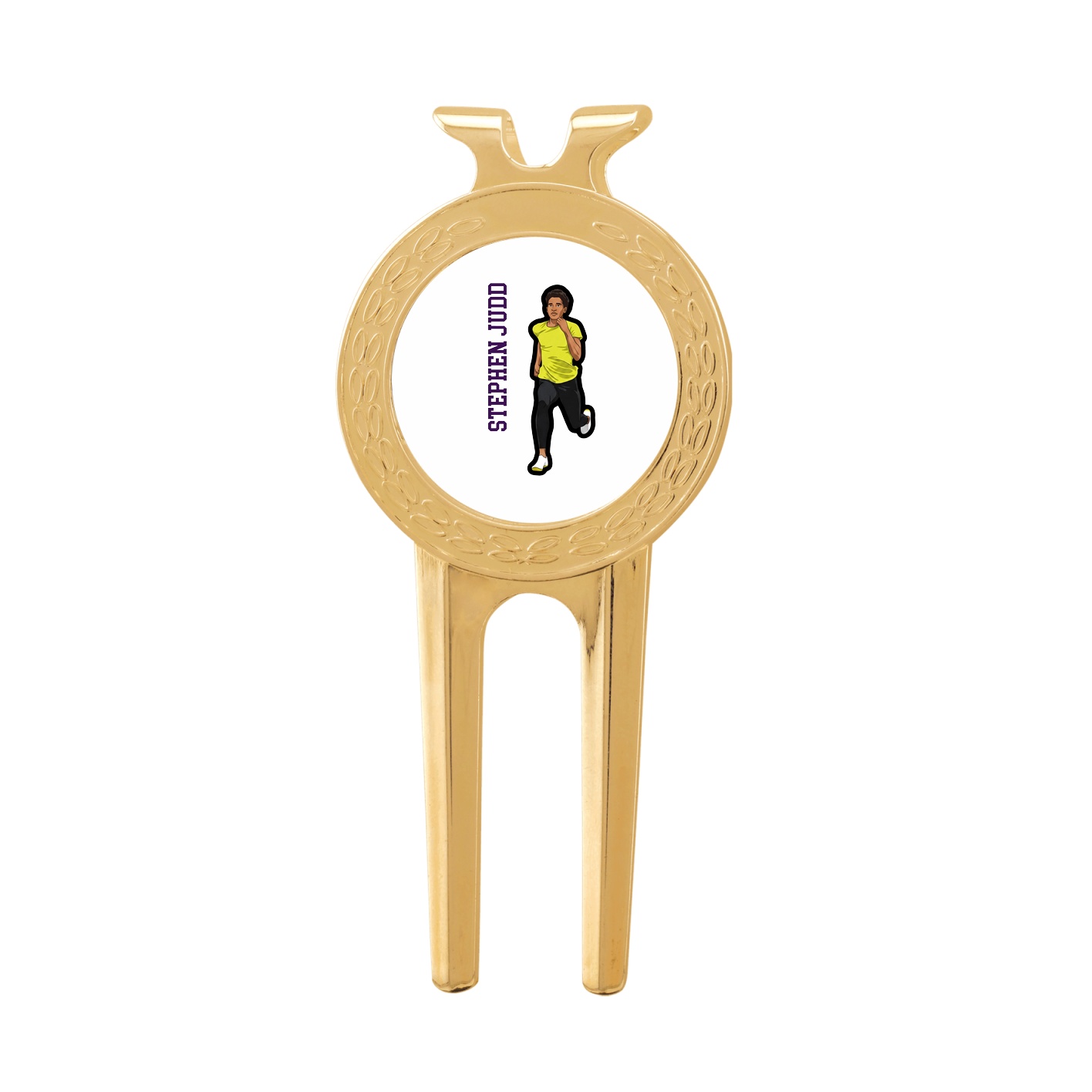 Divot Tool with Ball Marker — Name Vertical in Classic