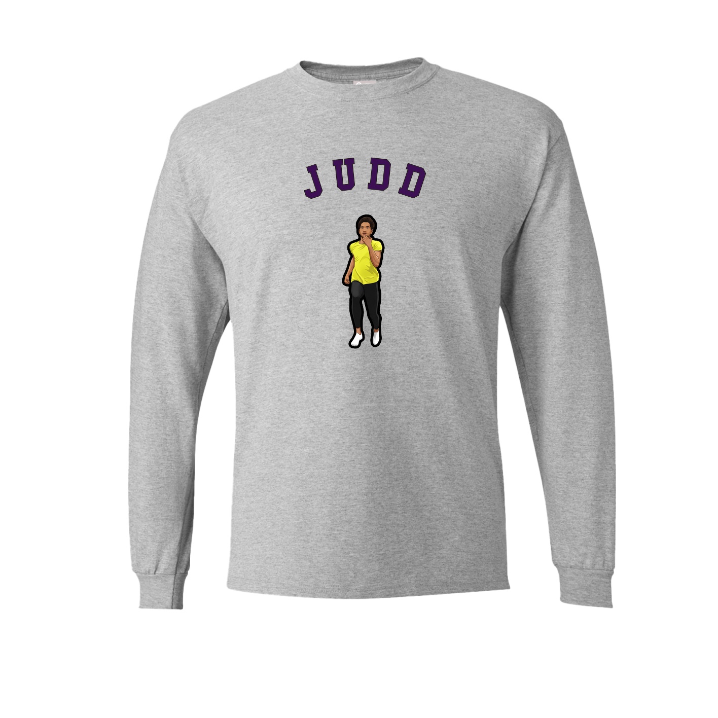 Long Sleeve Tee — Shirsey Arch in Grey