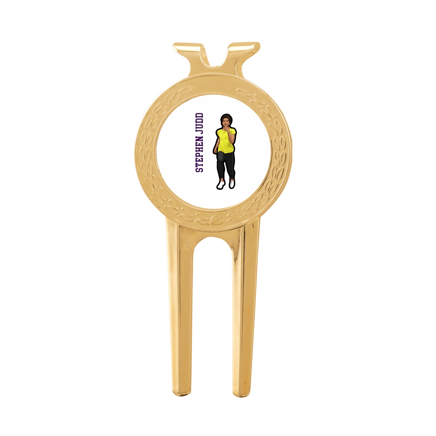 Divot Tool with Ball Marker — Name Vertical in Classic