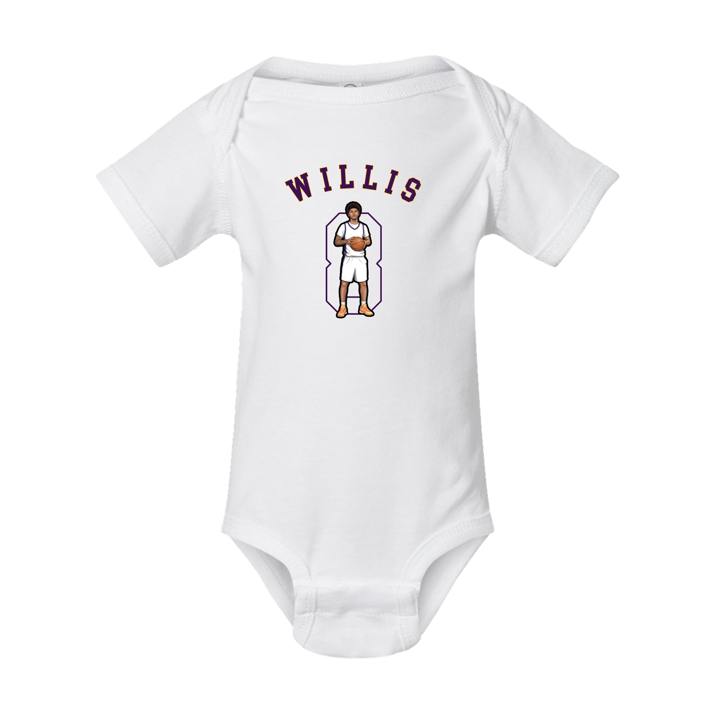 Baby Onesie — Shirsey Arch in White