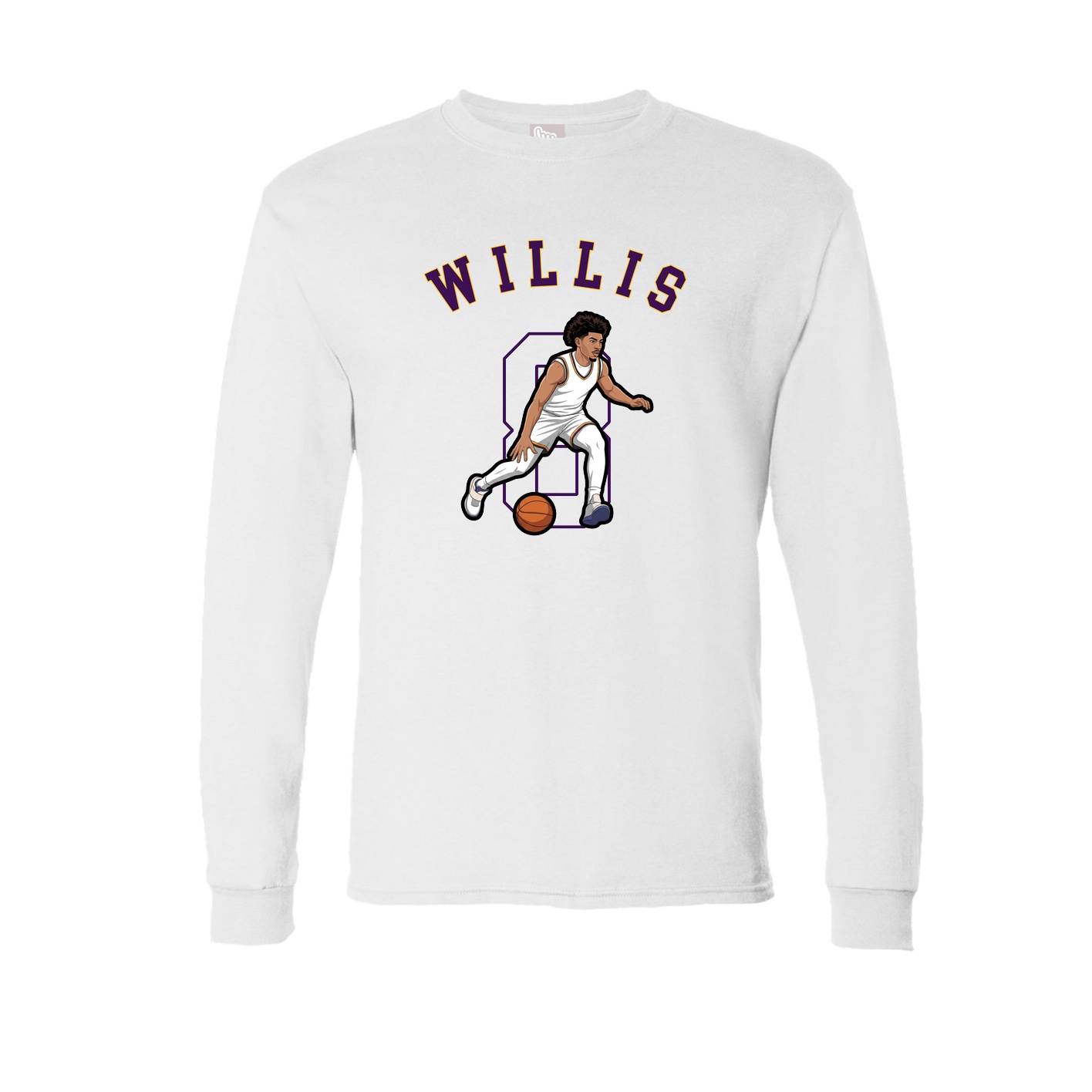 Long Sleeve Tee — Shirsey Arch in White