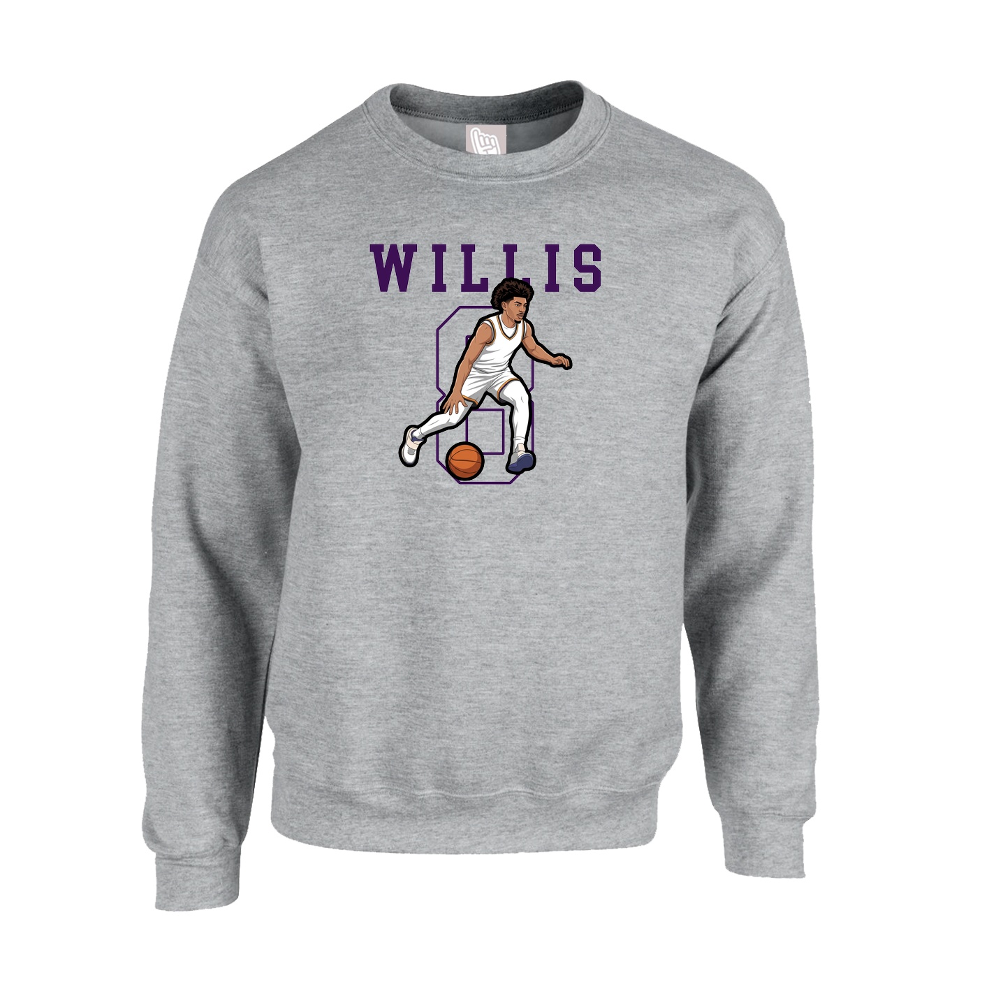 Fleece Crew — Shirsey in Grey