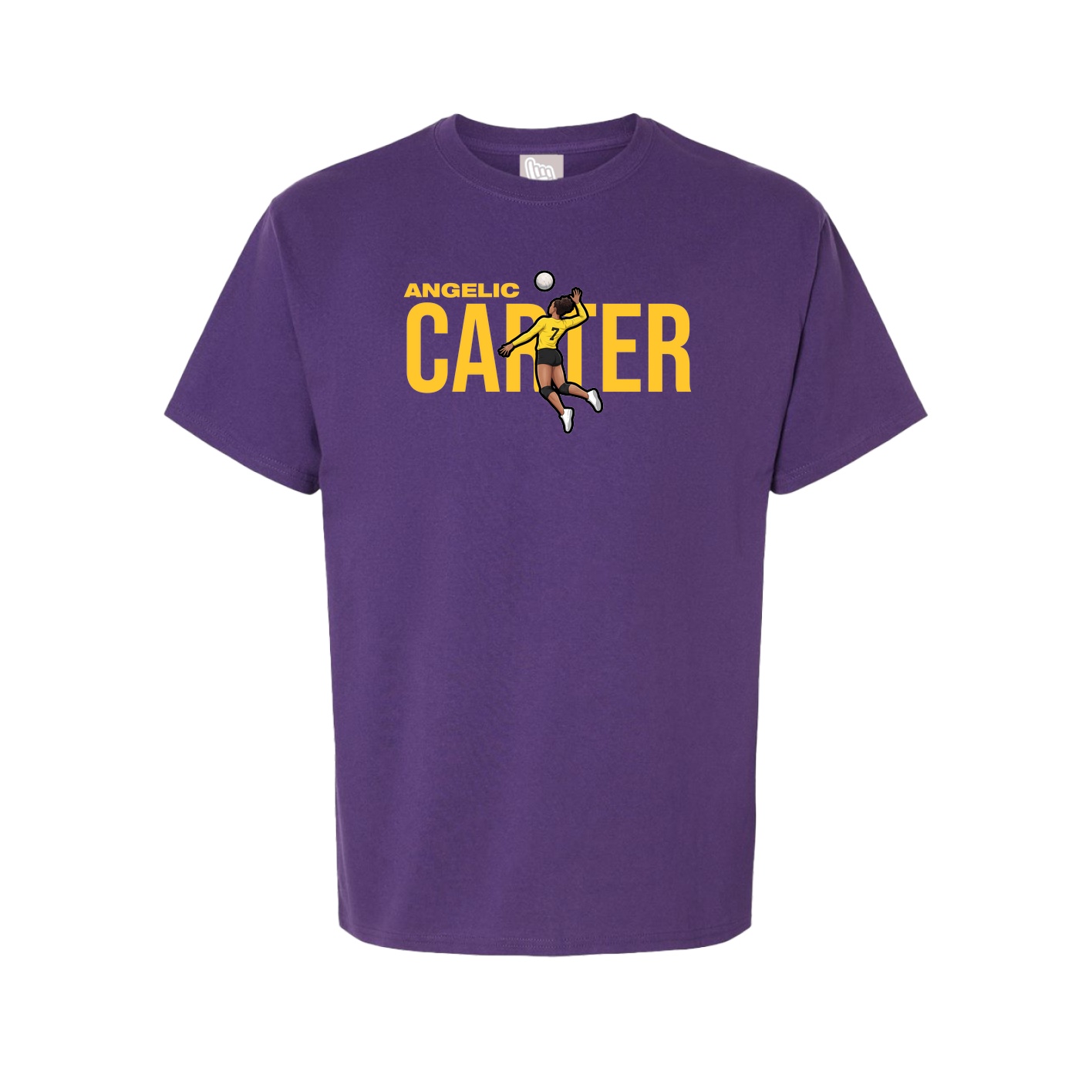 Tee — Player Name in Purple