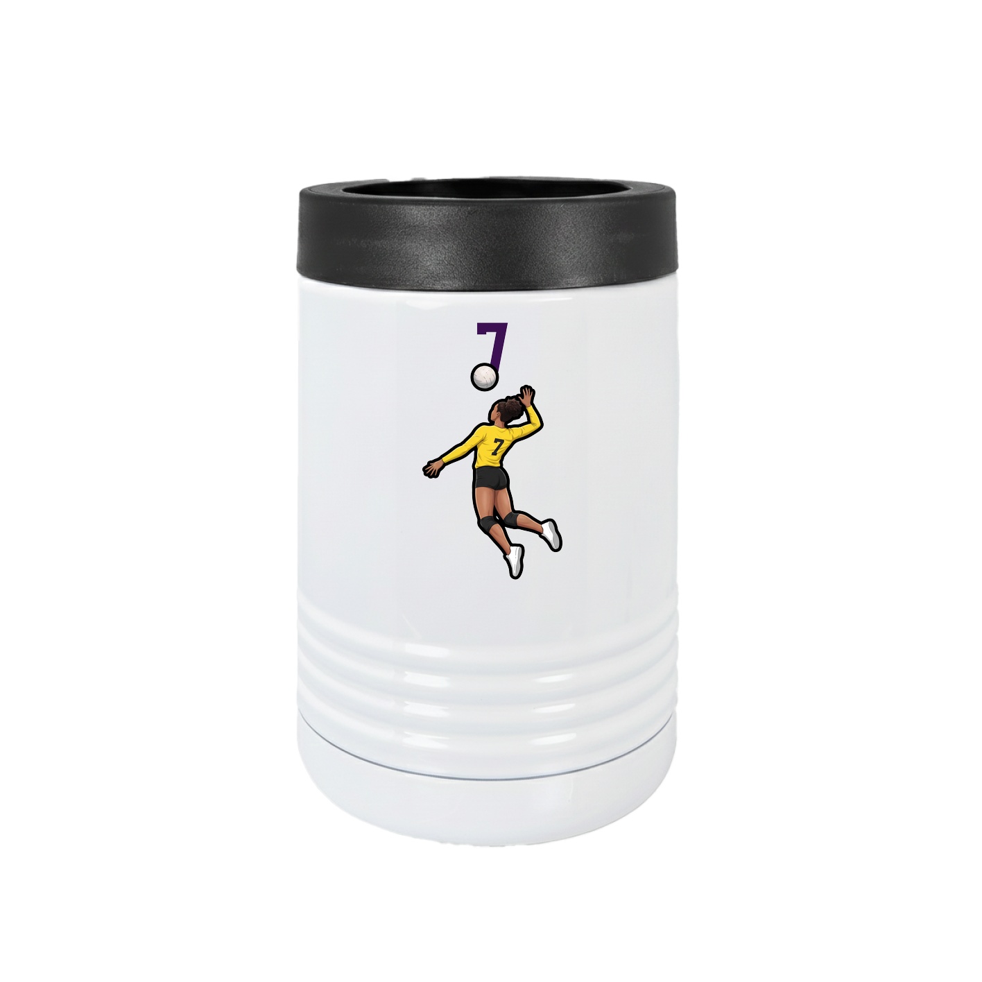 Beverage Holder — Number Top in White