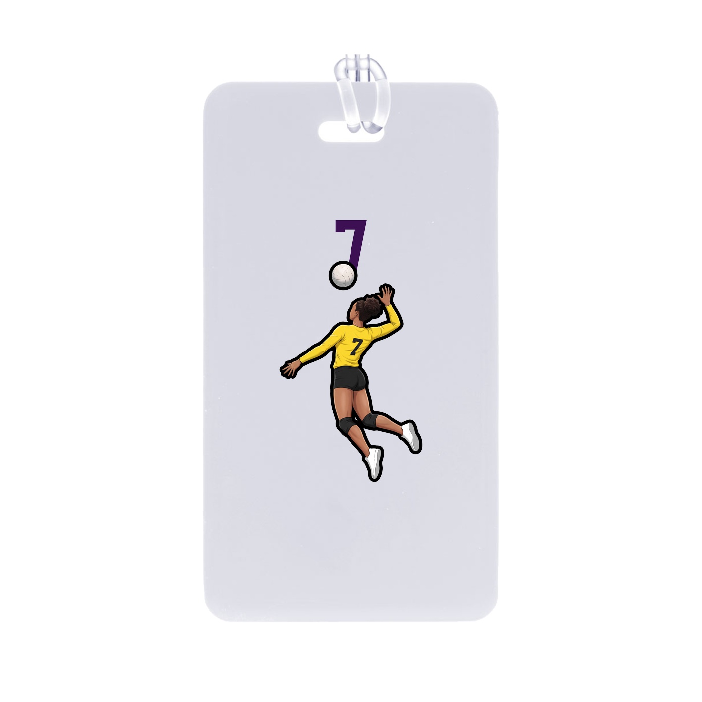Bag Tag — Number Top in Classic