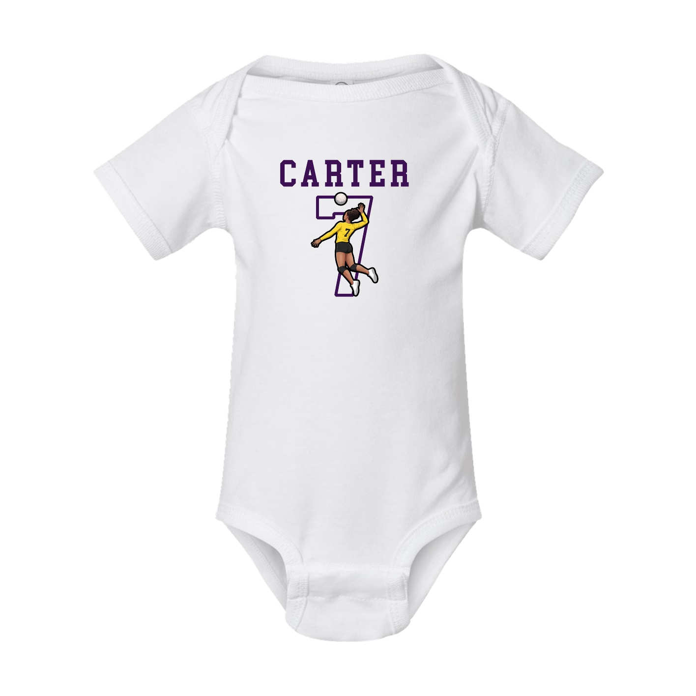 Baby Onesie — Shirsey in White