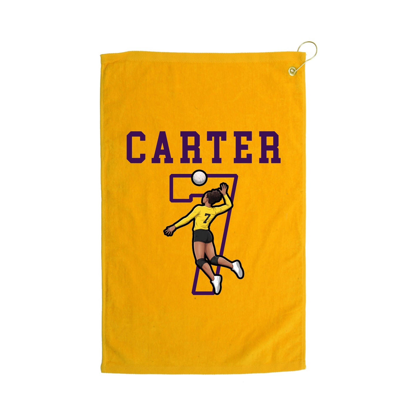 Golf Towel — Shirsey in Gold