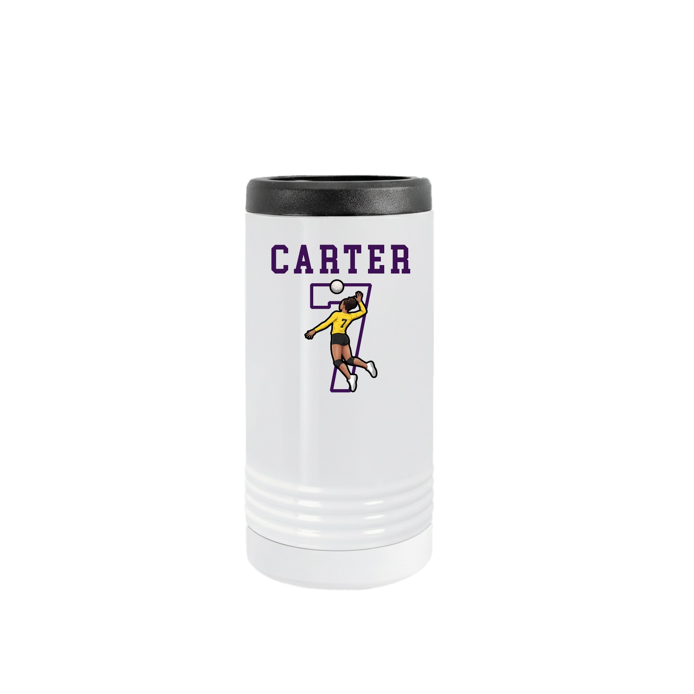 Slim Beverage Holder — Shirsey in White