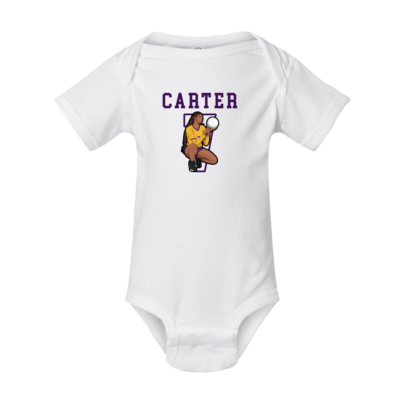 Baby Onesie — Shirsey in White