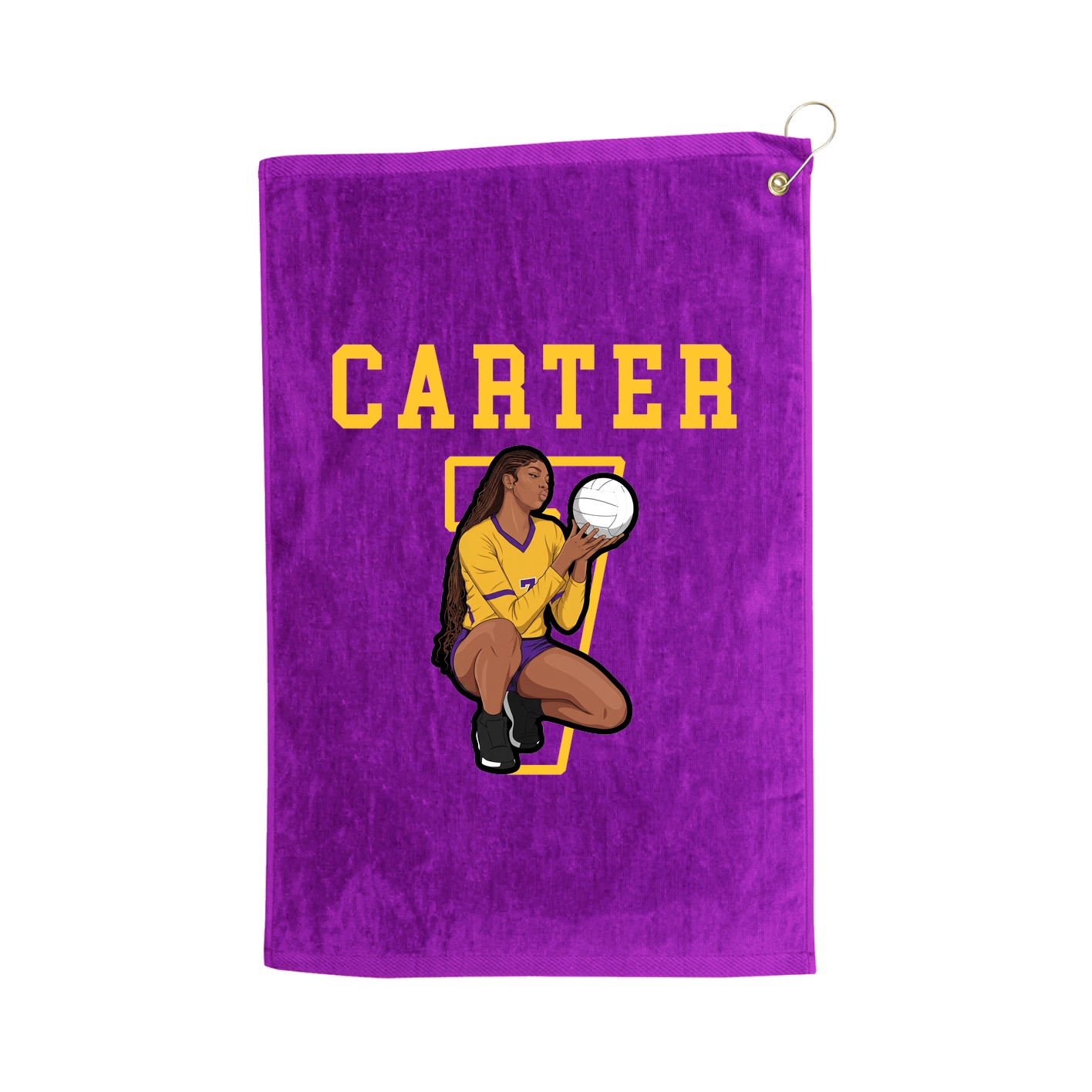 Golf Towel — Shirsey in Purple