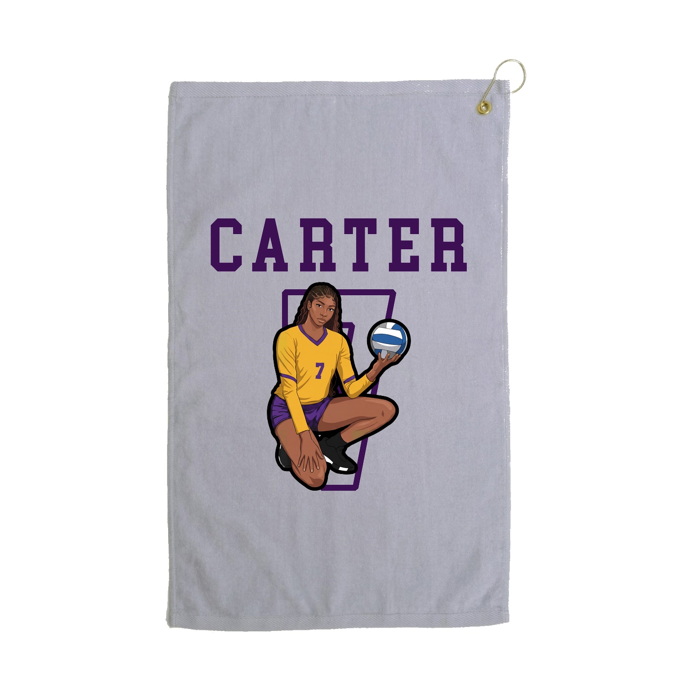 Golf Towel — Shirsey in Grey