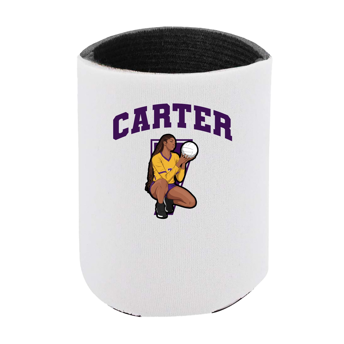 Can Holder — Number in White