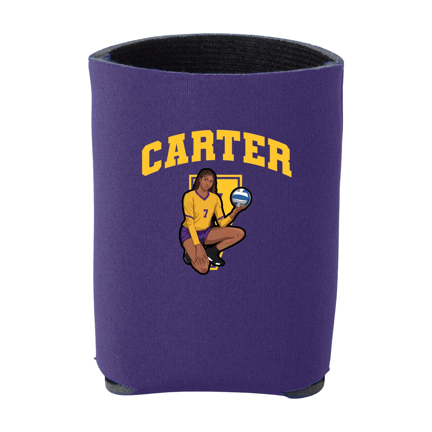 Can Holder — Number in Purple