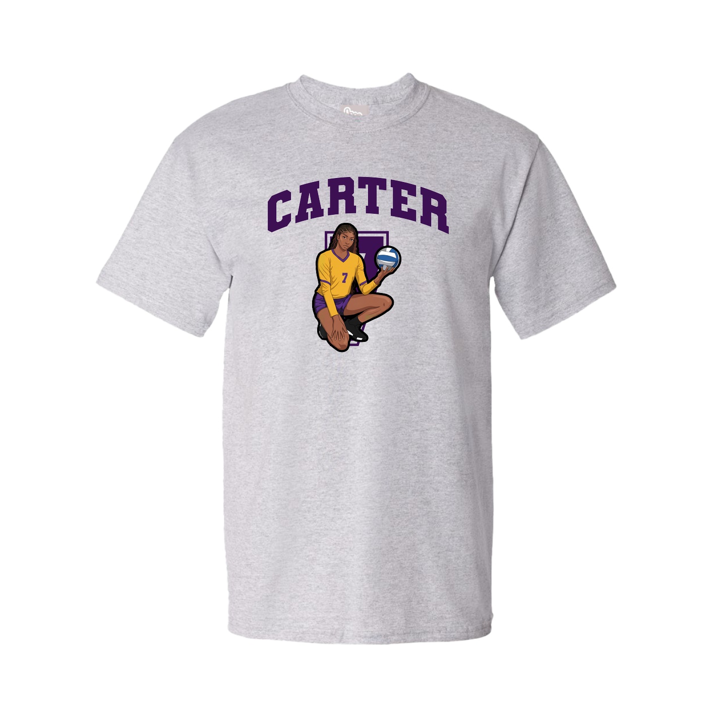Tee — Number in Grey