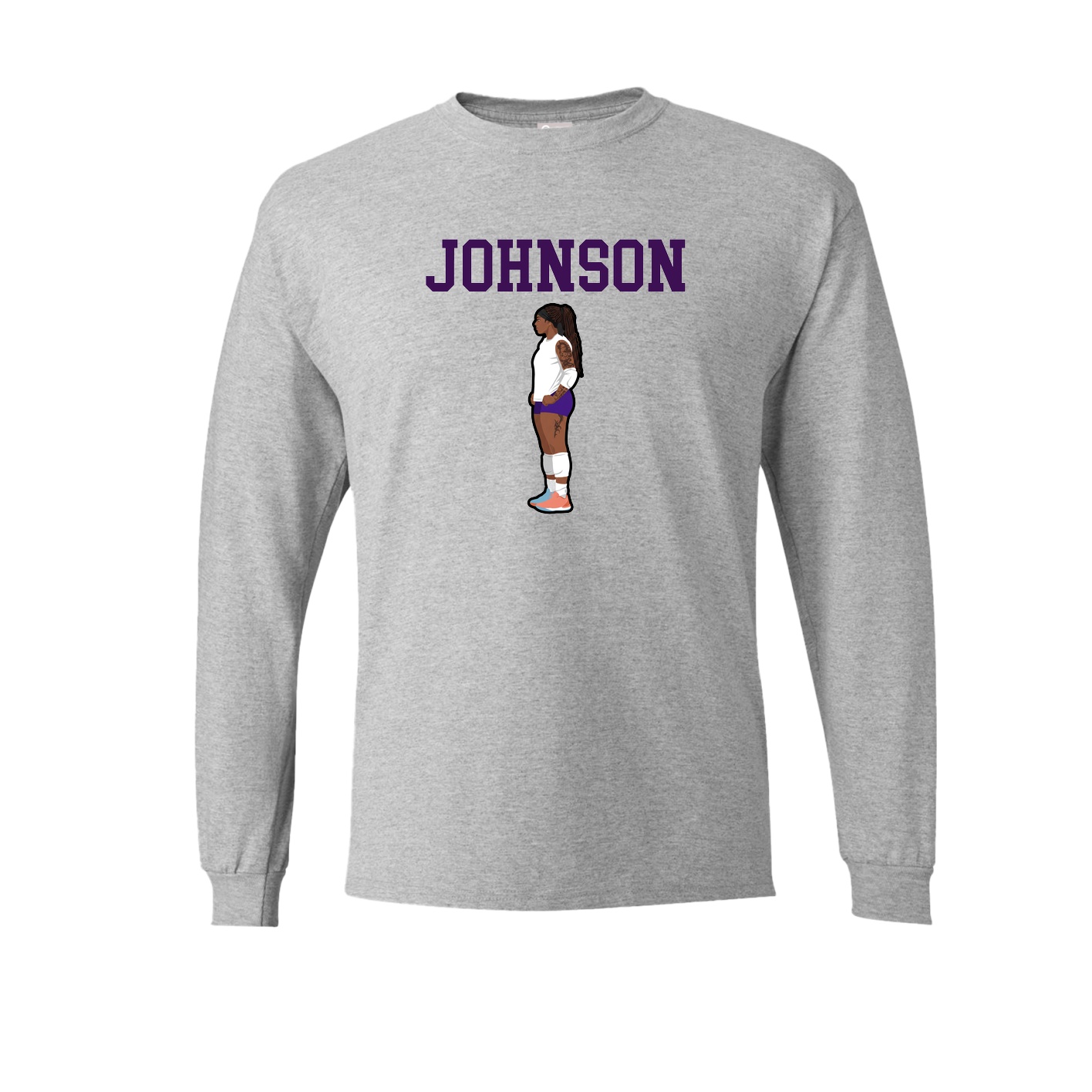 Long Sleeve Tee — Shirsey in Grey