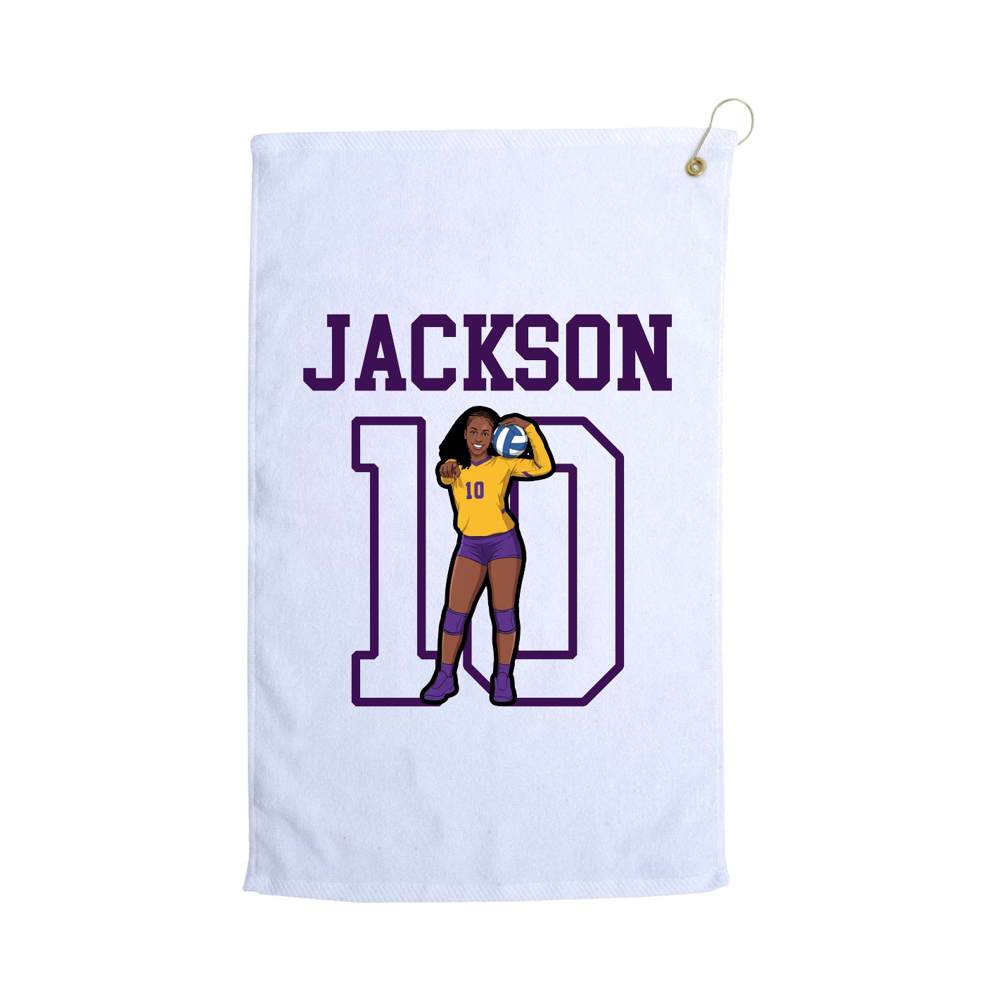 Golf Towel — Shirsey in White