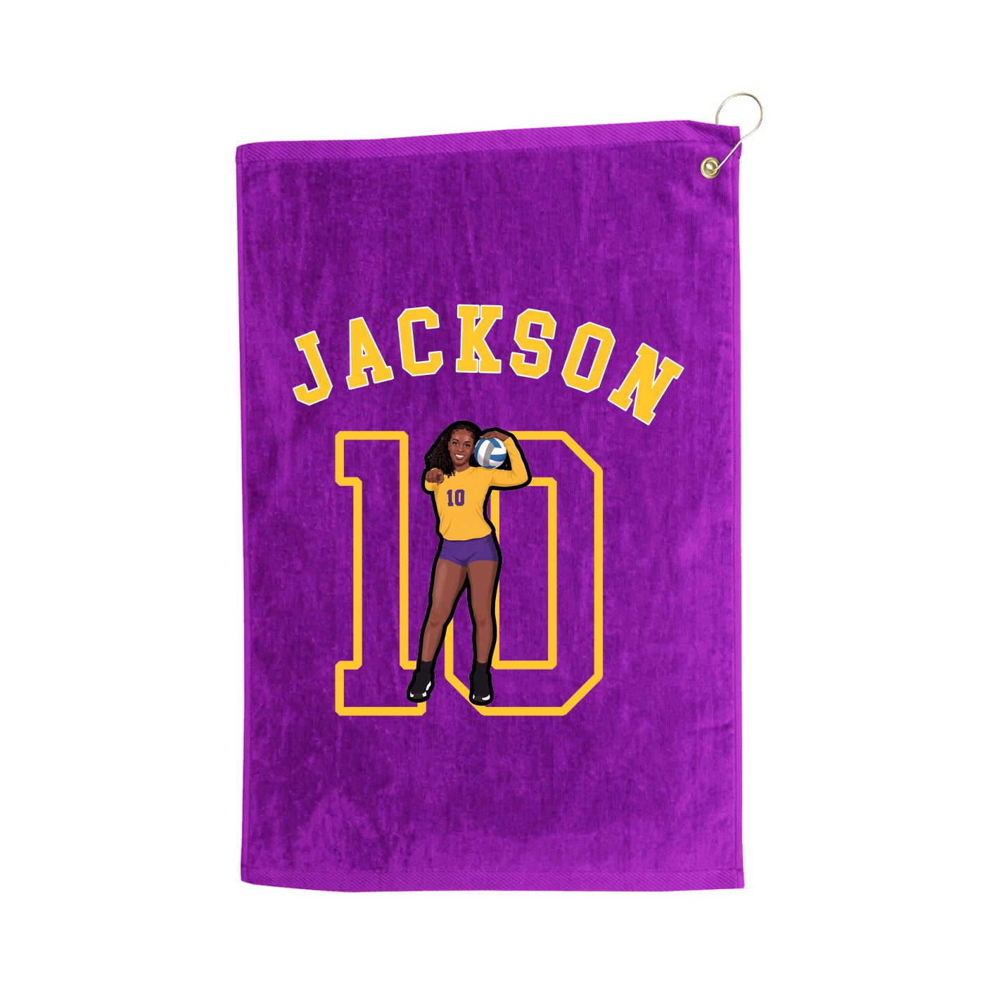 Golf Towel — Shirsey Arch in Purple