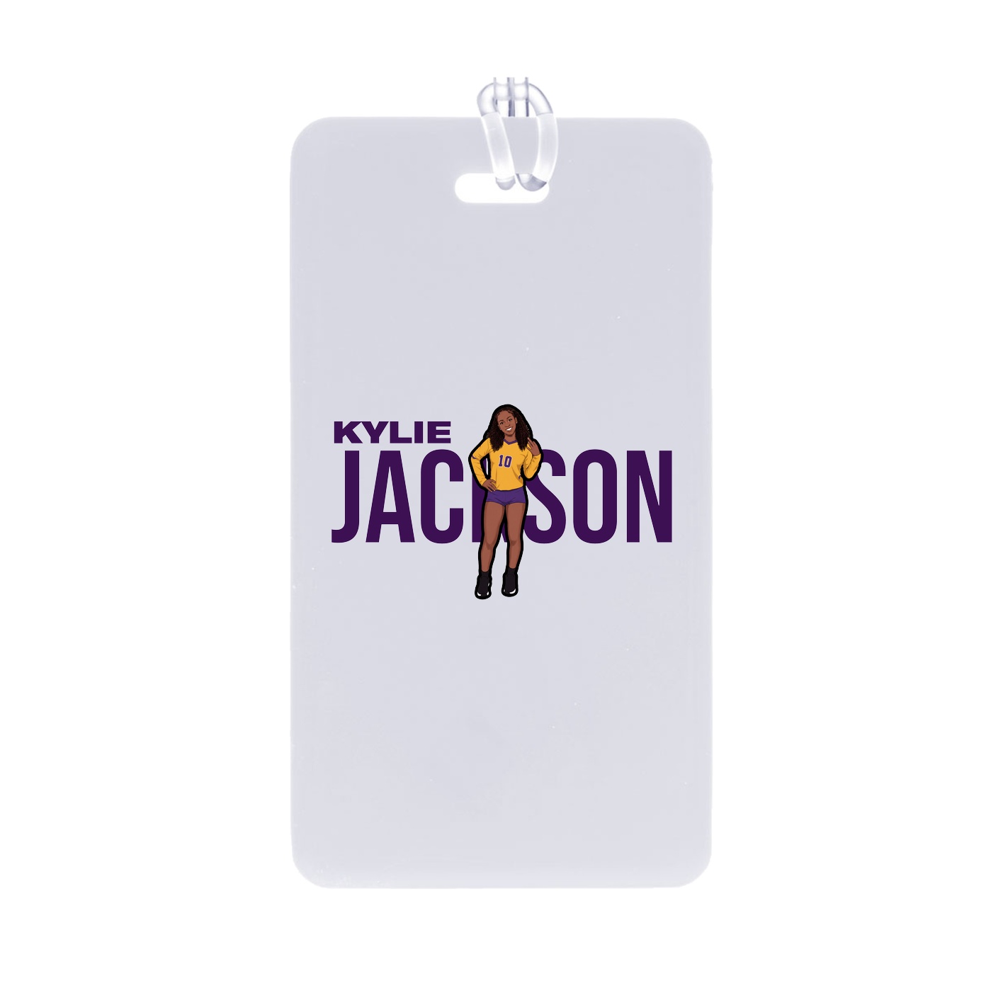 Bag Tag — Player Name in Classic