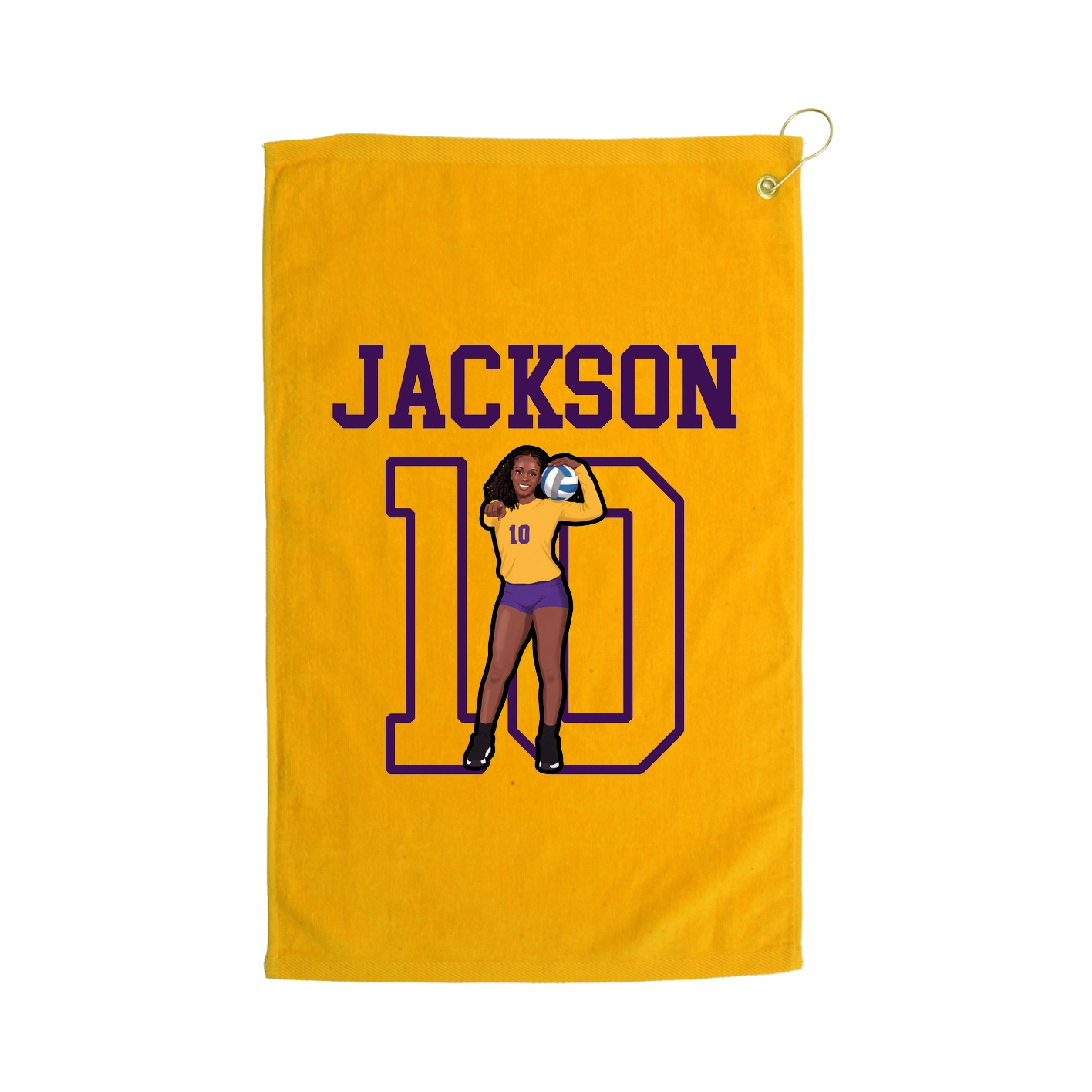Golf Towel — Shirsey in Gold