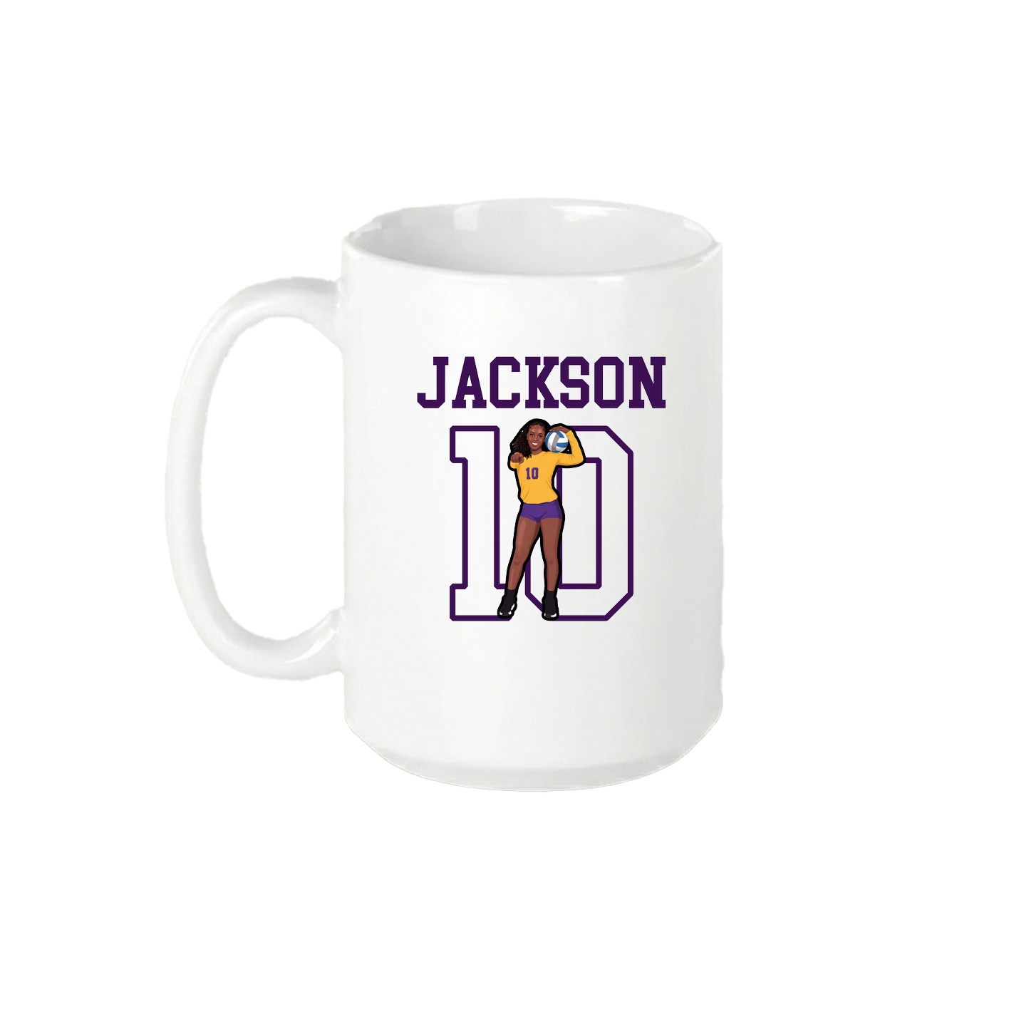 15oz Coffee Mug — Shirsey in White