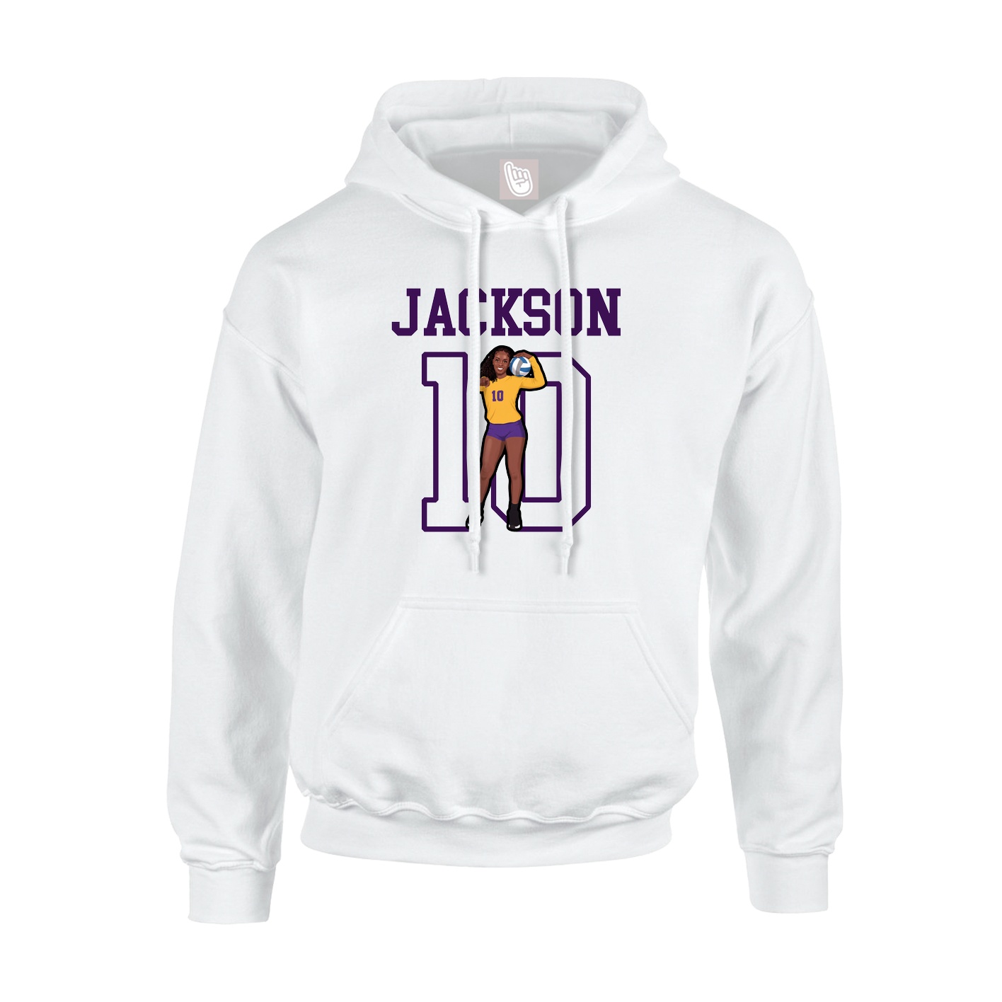 Youth Hoodie — Shirsey in White