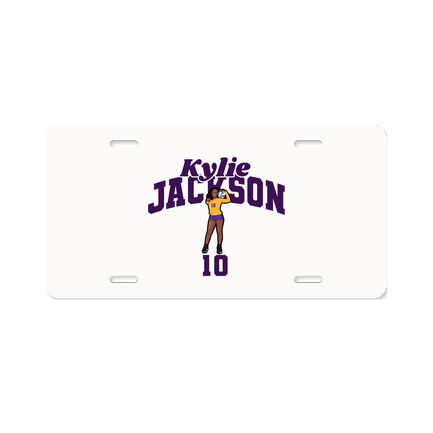 License Plate — Signature Arch in Classic