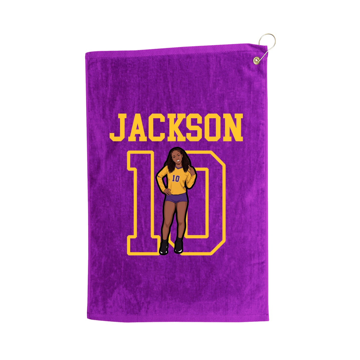 Golf Towel — Shirsey in Purple
