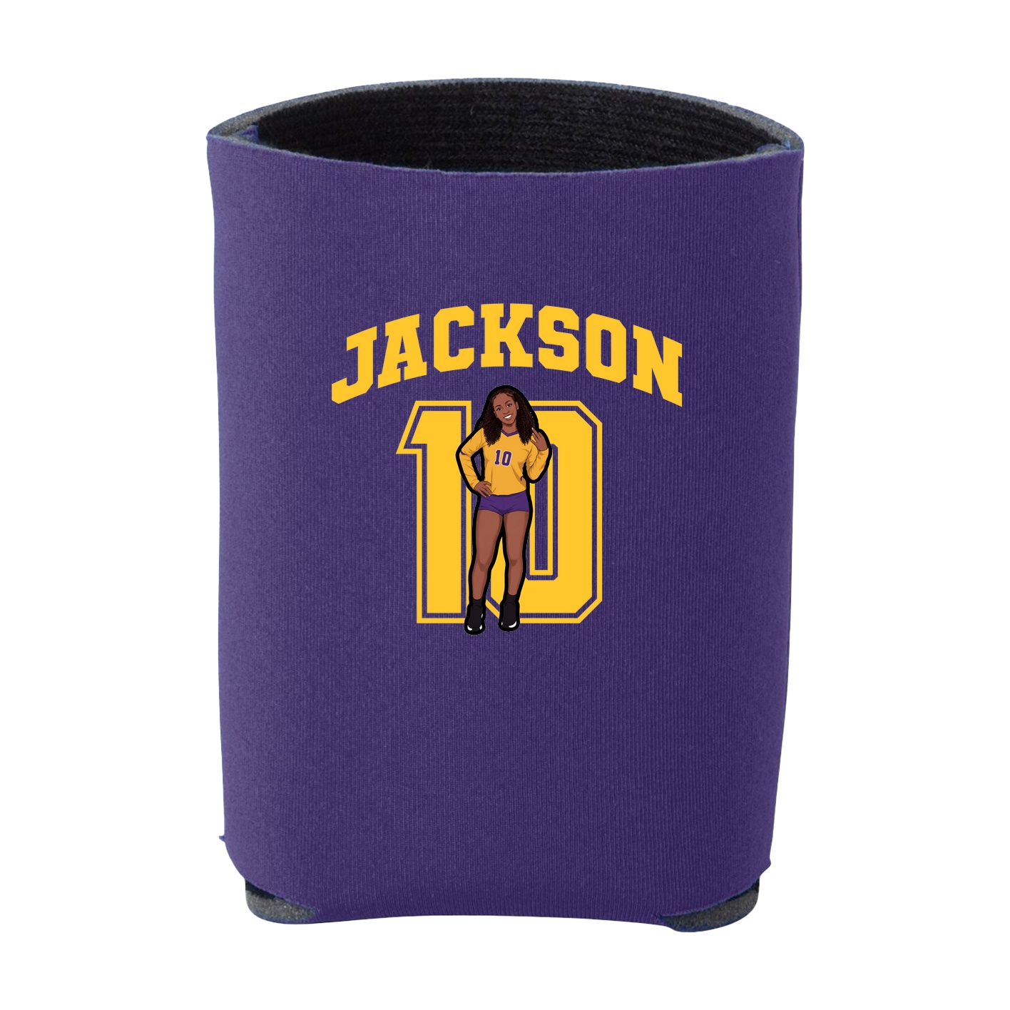 Can Holder — Number in Purple