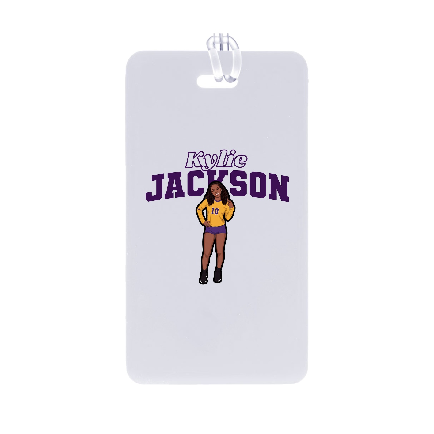 Bag Tag — Name Arch in Classic
