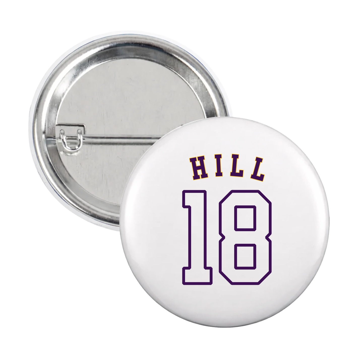 Game Day Button — Shirsey Arch in White