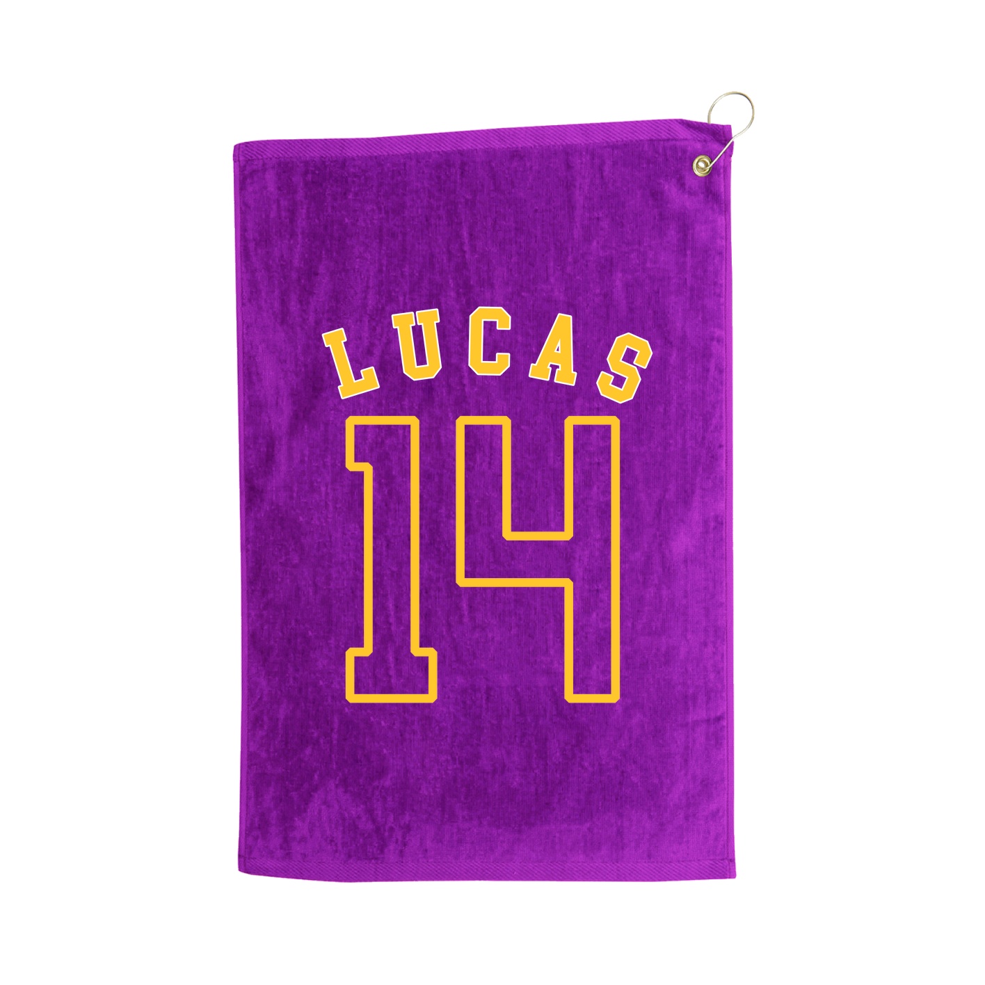 Golf Towel — Shirsey Arch in Purple
