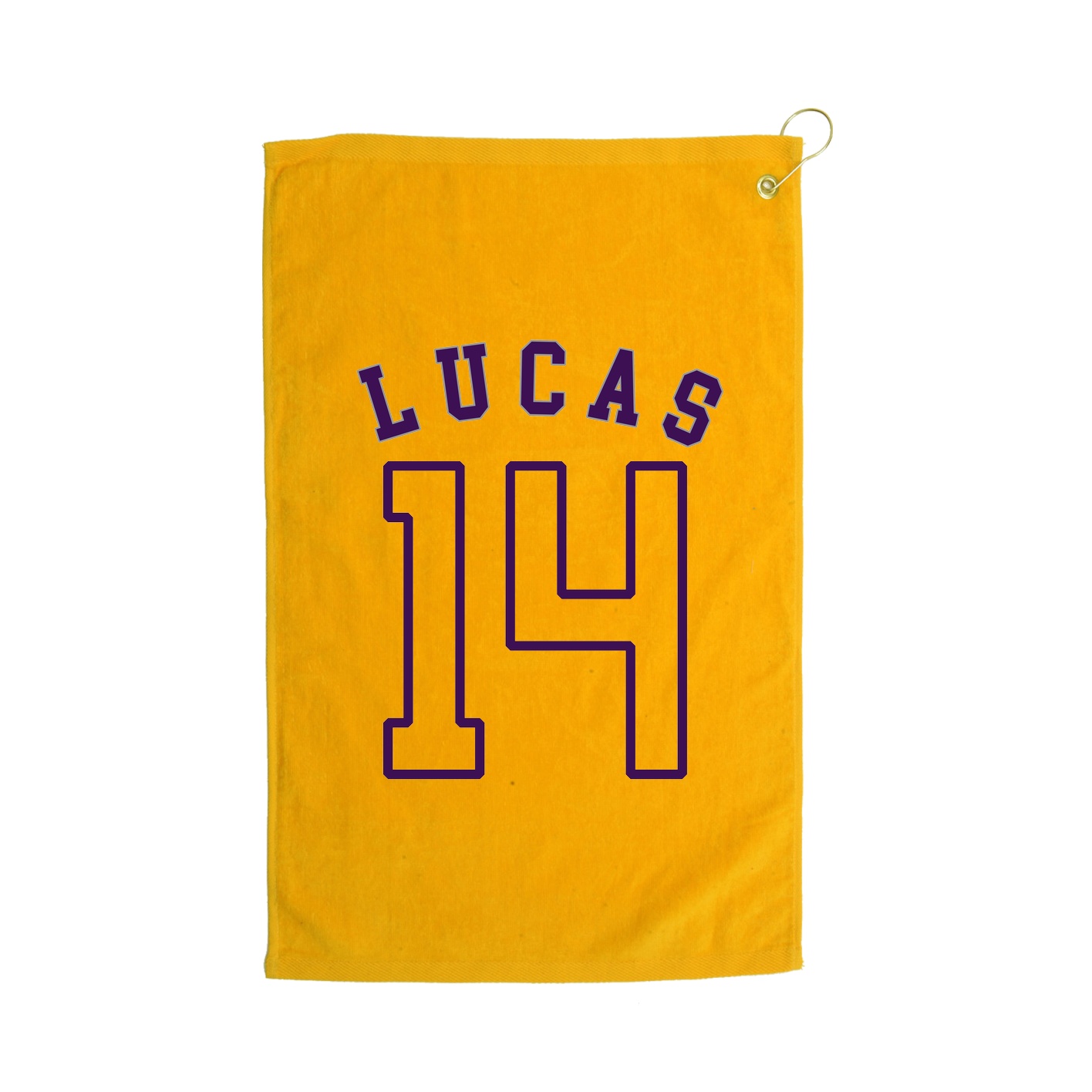 Golf Towel — Shirsey Arch in Gold