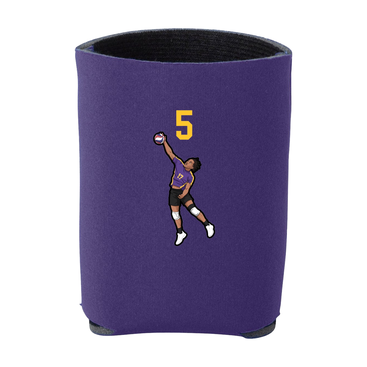Can Holder — Number Top in Purple