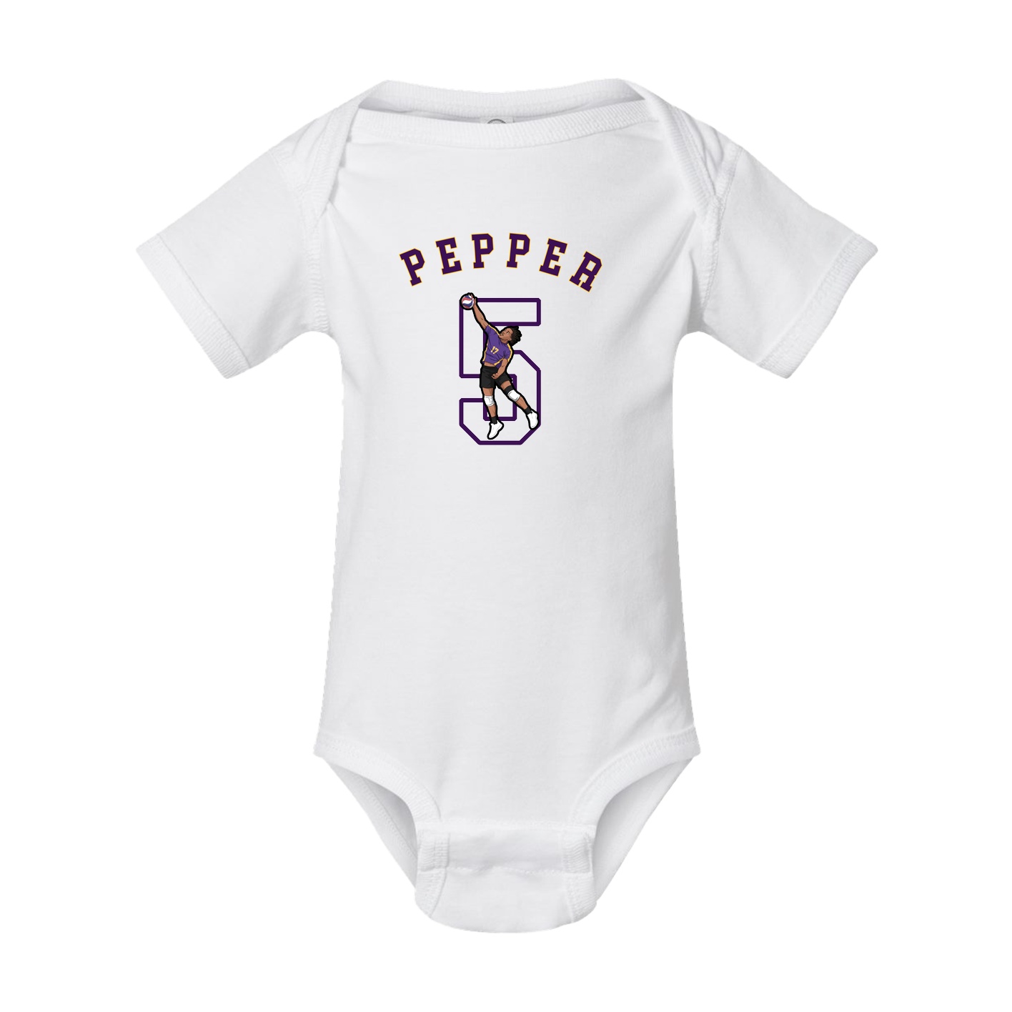 Baby Onesie — Shirsey Arch in White