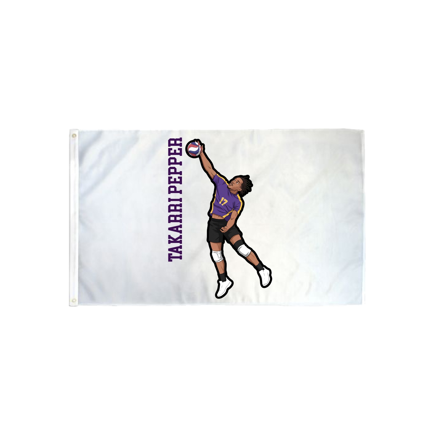 3x5 Flag — Name Vertical in Classic