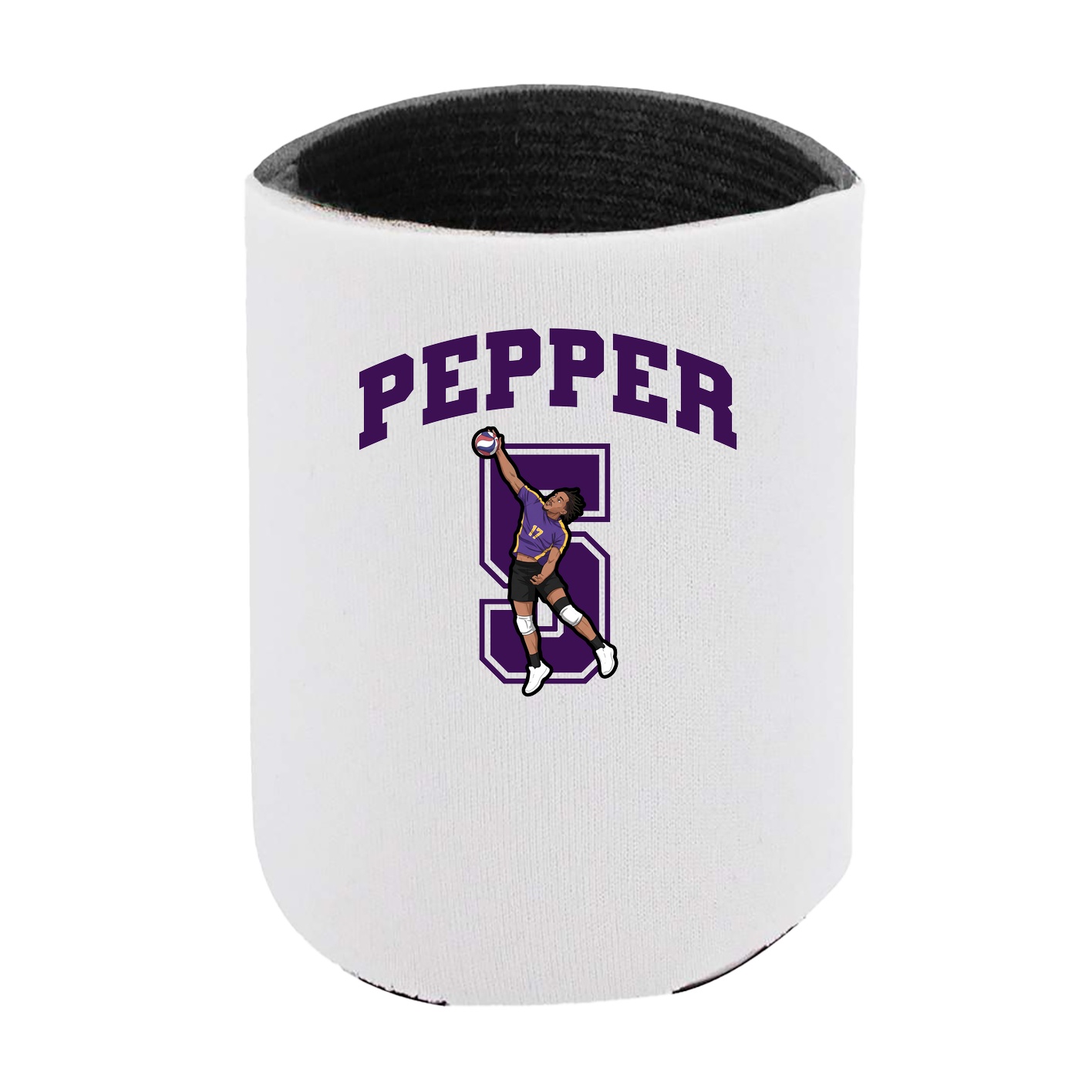 Can Holder — Number in White